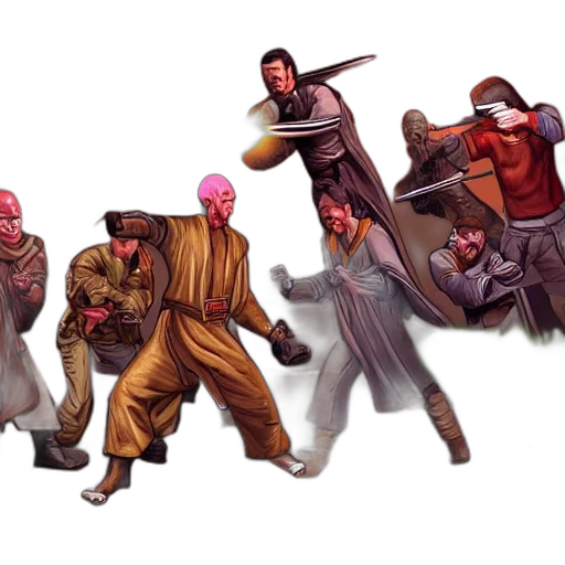 staff, concept art, comic book art, pixel art, fantasy art, fire, city street, red transparent PNG cut-out