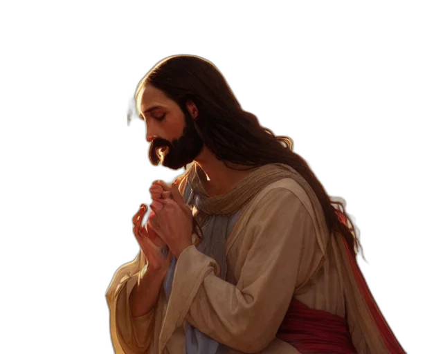 photorealistic, concept art, oil painting, watercolor, photography, jesus, coupling, women transparent PNG cut-out