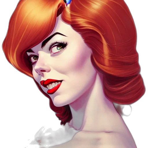 face, crown, comic book art, cartoon, concept art, photorealistic, phil, noto transparent PNG cut-out