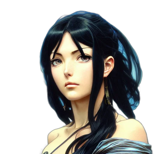 face, staff, fantasy art, concept art transparent PNG cut-out