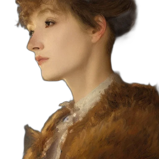 face, crown, hat, hair, photorealistic, oil painting, fantasy art, concept art transparent PNG cut-out