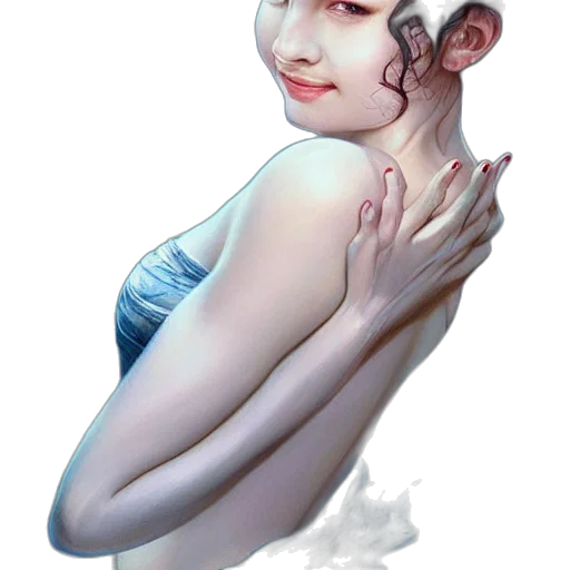 face, mask, jewelry, dress transparent PNG cut-out