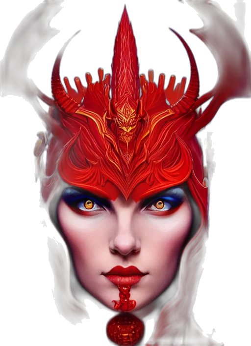 mask, crown, face, hat, fantasy art, concept art, photorealistic, 3d render transparent PNG cut-out