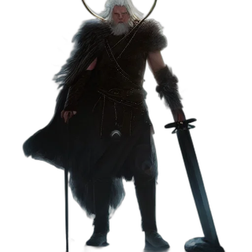 sword, staff, weapon, dragon transparent PNG cut-out