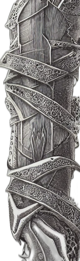 sword, crown, jewelry, dress, pencil sketch, fantasy art, concept art, photorealistic transparent PNG cut-out