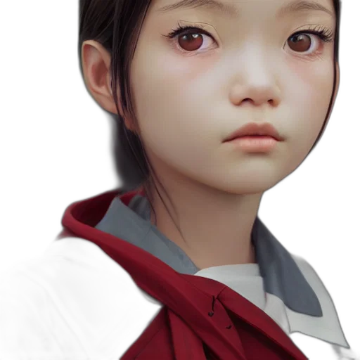 face, robot, staff, creature transparent PNG cut-out