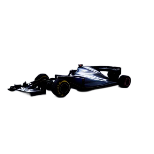 car, 3d render, concept art, drifting transparent PNG cut-out