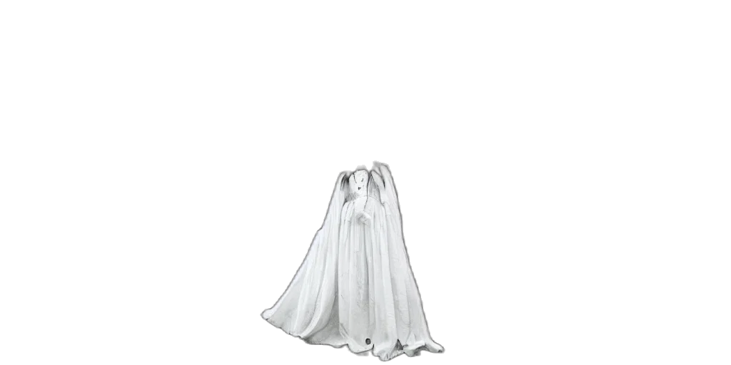 dress, mask, jacket, creature, concept art, 3d render, photorealistic, fog transparent PNG cut-out