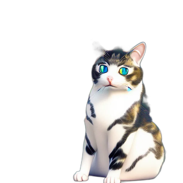 animal, staff, creature, robot, 3d render, concept art, photorealistic, anime transparent PNG cut-out