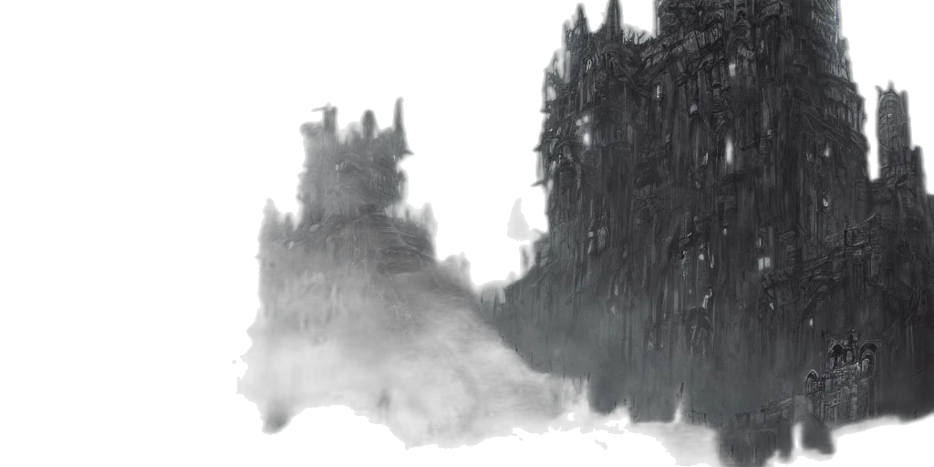 crown, dragon, sword, concept art, fantasy art, comic book art, watercolor, fog transparent PNG cut-out
