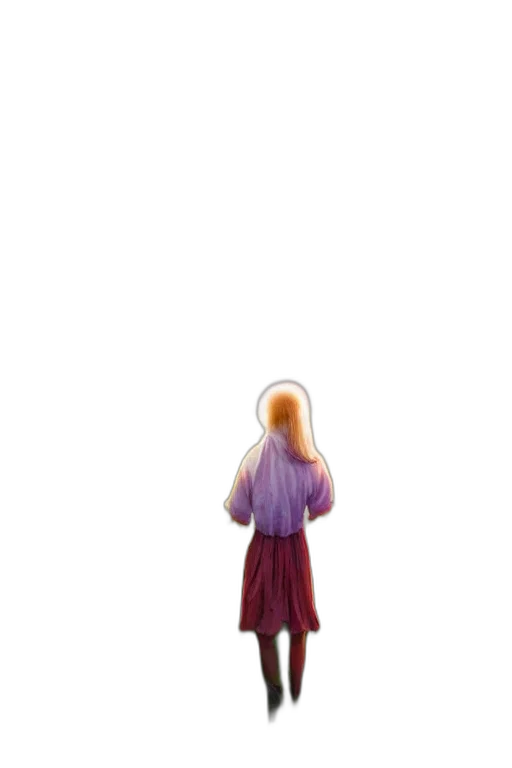 dress, hair, jacket, staff, pixel art, concept art, 3d render, watercolor transparent PNG cut-out