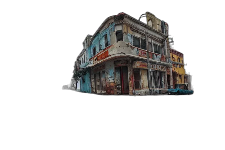 building, furniture, car, shoes, 3d render, photorealistic, concept art, watercolor transparent PNG cut-out
