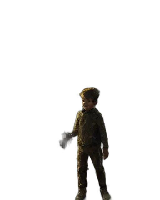 staff, robot, creature, weapon, 3d render, concept art, pixel art, photorealistic transparent PNG cut-out