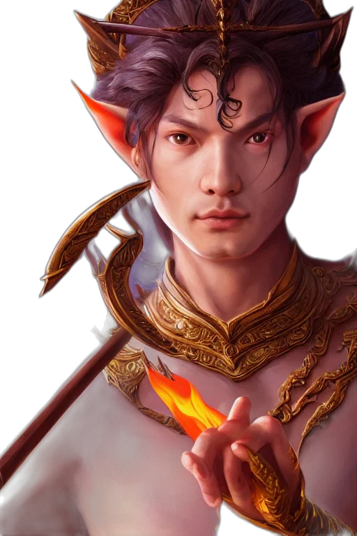 staff, dragon, sword, face transparent PNG cut-out