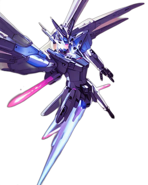 weapon, sword, staff, robot, concept art, vaporwave, anime, pixel art transparent PNG cut-out
