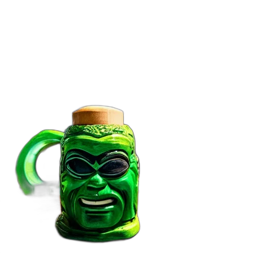 bottle, mask, creature, face transparent PNG cut-out