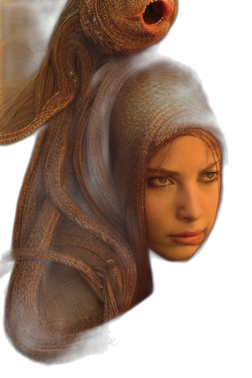 mask, hair, face, hat transparent PNG cut-out