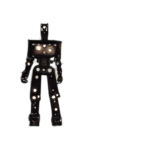 robot, jewelry, mask, staff transparent PNG cut-out