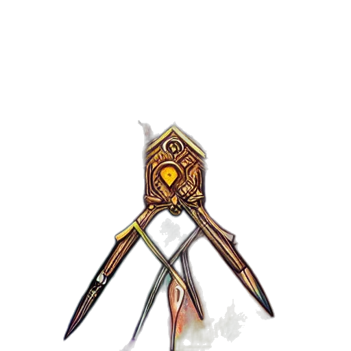 weapon, sword, staff, jewelry, concept art, fantasy art, pixel art, watercolor transparent PNG cut-out