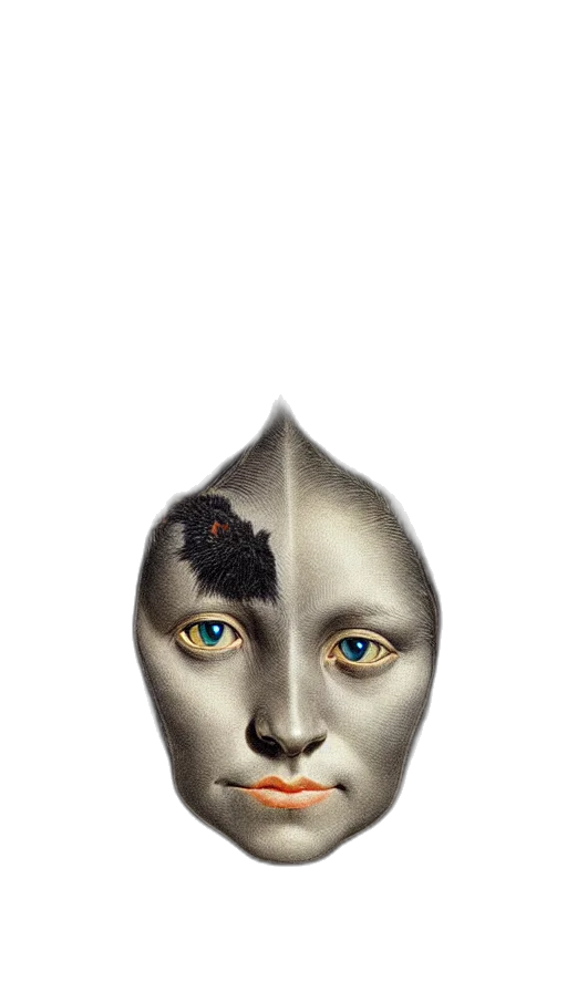 mask, face, crown, animal transparent PNG cut-out