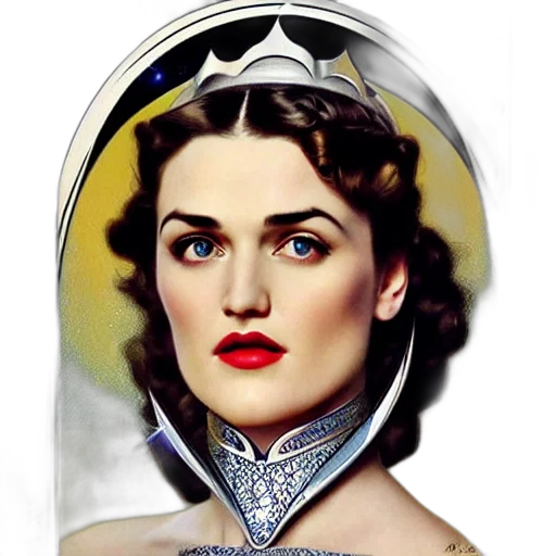 crown, jewelry, face, photorealistic transparent PNG cut-out