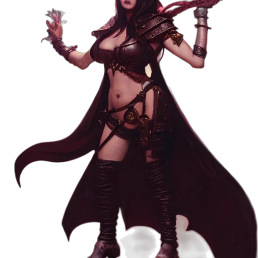concept art, fantasy art, comic book art, pixel art, dark, portrait, sunny, leone transparent PNG cut-out