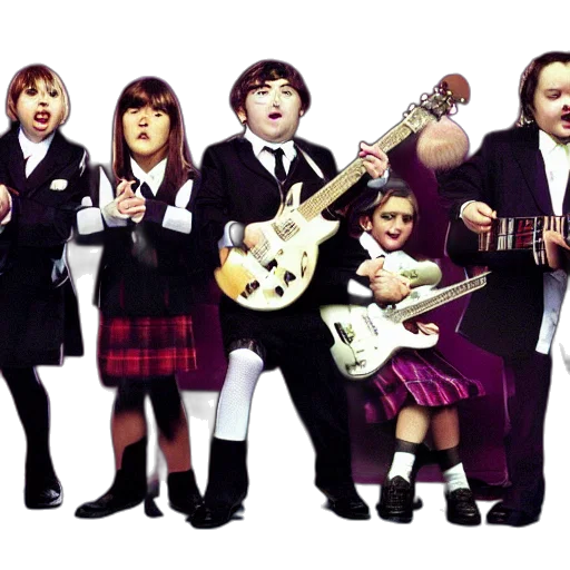 film, still, school, rock transparent PNG cut-out
