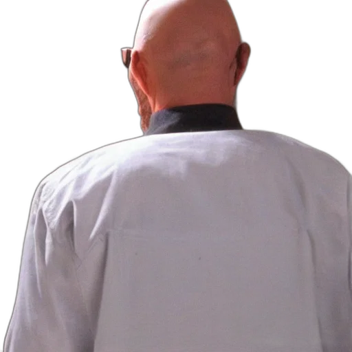 jacket, staff, face, hair transparent PNG cut-out