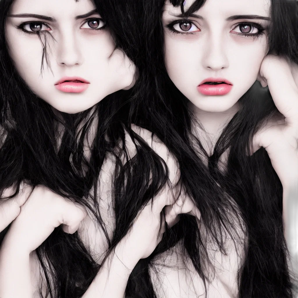 face, hair, jewelry, creature transparent PNG cut-out