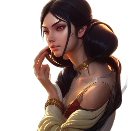 staff, face, jewelry, crown, fantasy art, concept art, photorealistic, comic book art transparent PNG cut-out