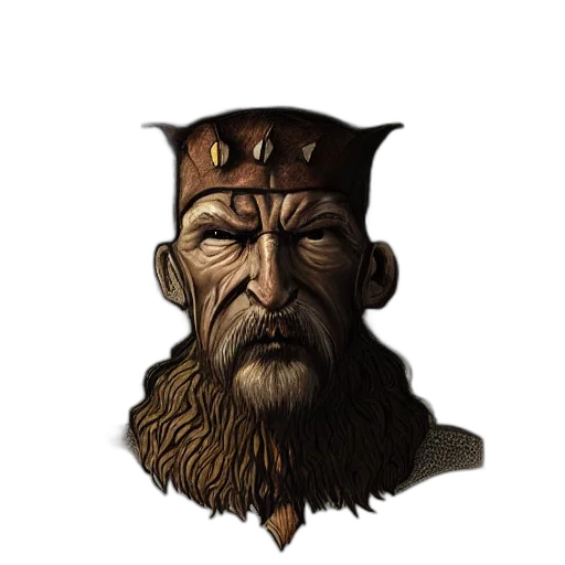 crown, face, staff, mask transparent PNG cut-out