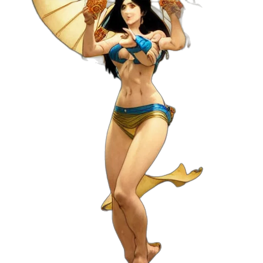 concept art, fantasy art, comic book art, anime transparent PNG cut-out