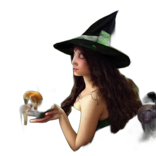 hat, fantasy art, concept art, photorealistic transparent PNG cut-out