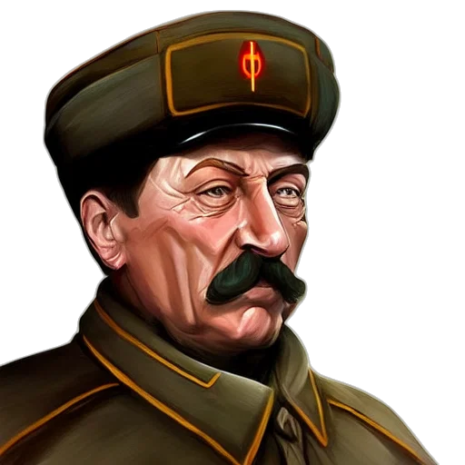 face, staff, hat, weapon transparent PNG cut-out