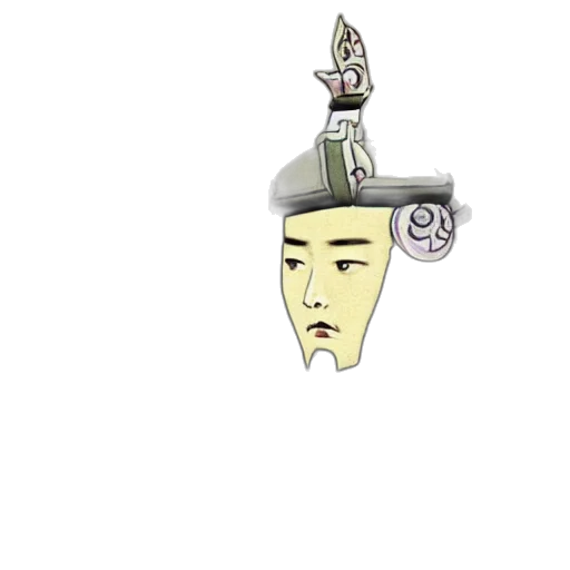 crown, hat, staff, mask transparent PNG cut-out
