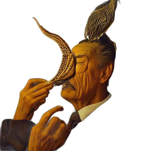 mask, hat, crown, face, photorealistic, concept art, oil painting, vladimir transparent PNG cut-out