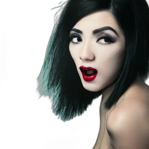 face, hair, creature, mask transparent PNG cut-out
