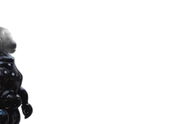 staff, robot, furniture, shoes, monochrome, dark, robots, attacking transparent PNG cut-out