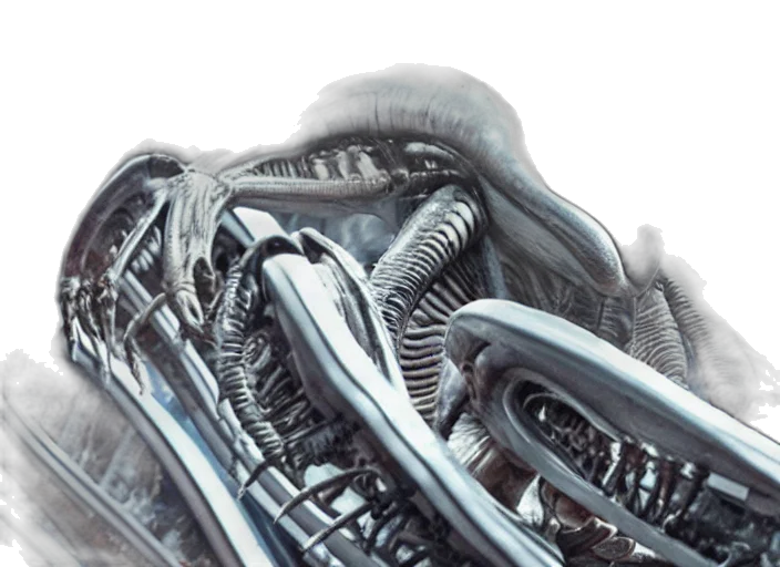 robot, hair, car, creature transparent PNG cut-out