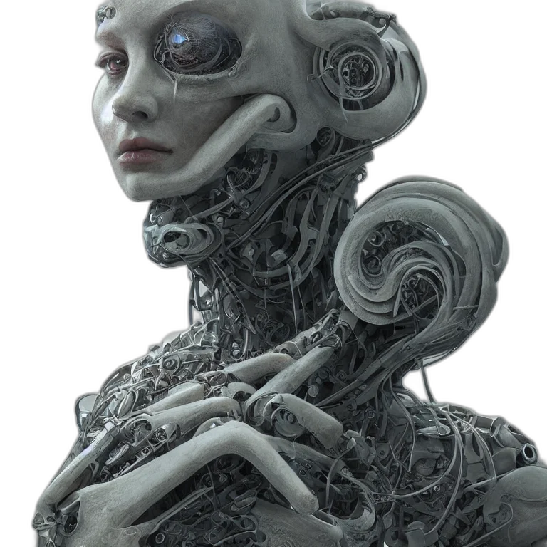 robot, face, creature, dress transparent PNG cut-out