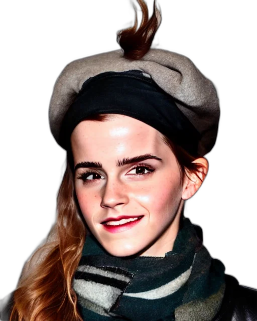 hat, jacket, crown, face transparent PNG cut-out