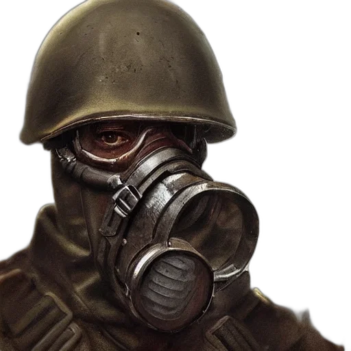 mask, face, concept art, photorealistic transparent PNG cut-out