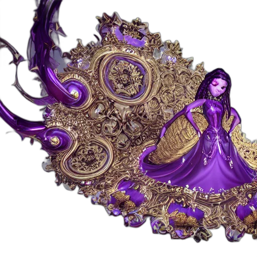 jewelry, crown, mask, dress, fantasy art, concept art, 3d render, photorealistic transparent PNG cut-out