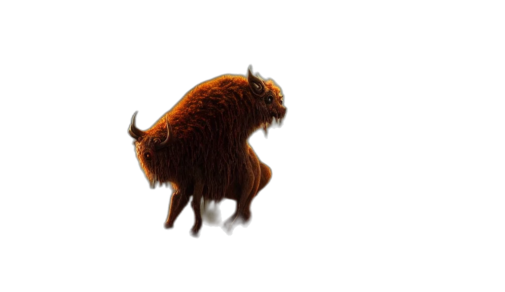 animal, creature, hair, dragon, concept art, 3d render, photorealistic, fantasy art transparent PNG cut-out