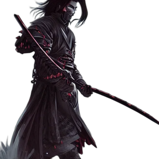 sword, staff, weapon, fantasy art, concept art, pixel art, comic book art, dark transparent PNG cut-out
