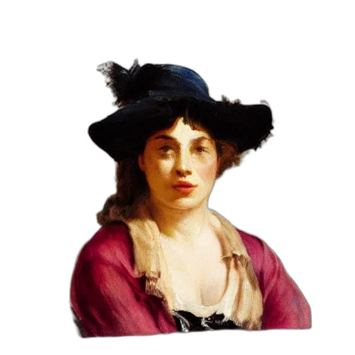 hat, face, dress, staff, photorealistic, oil painting, pixel art, fantasy art transparent PNG cut-out