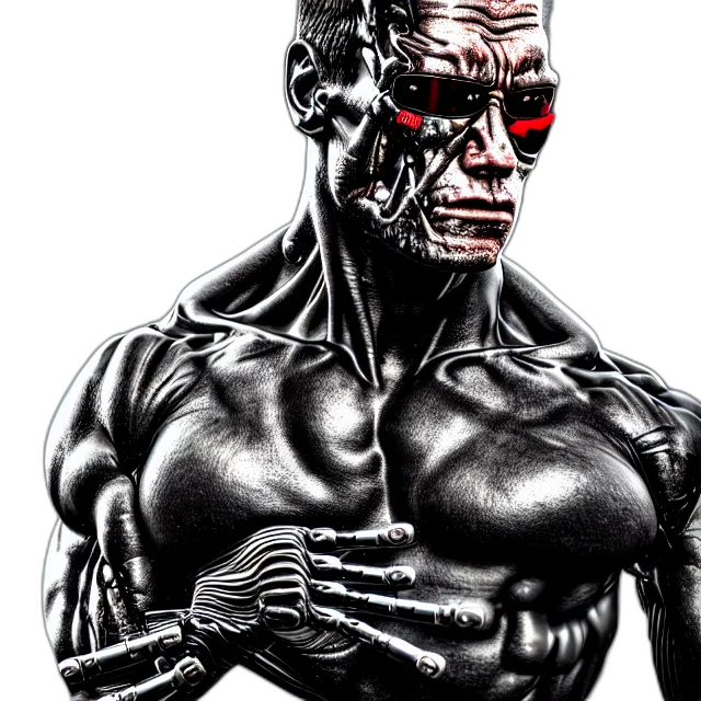 robot, face, mask, creature, cyberpunk, comic book art, concept art, 3d render transparent PNG cut-out