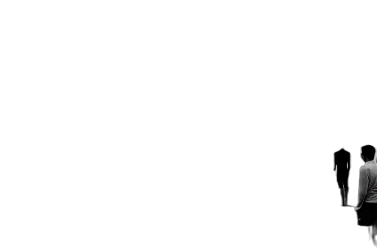 staff, face, monochrome, pastel transparent PNG cut-out