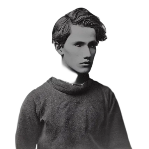 face, jacket, mask, hair transparent PNG cut-out