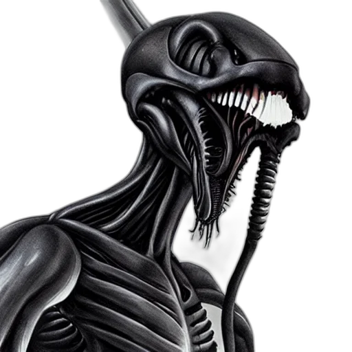 creature, animal, dragon, concept art, comic book art, 3d render, photorealistic, outer space transparent PNG cut-out